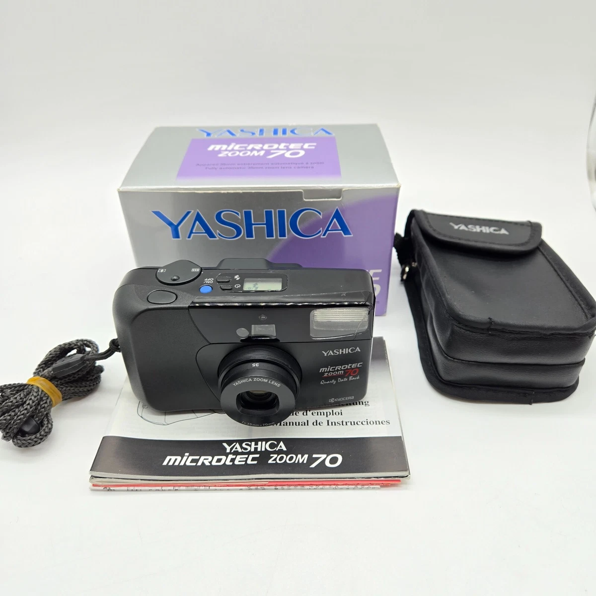 KYOCERA ZOOMTEC70 35mmカメラ箱付（やー71S) Kyocera Yashica Zoomtec 70 – Australian Analog