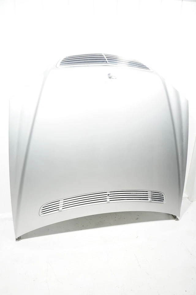 03-06 MERCEDES-BENZ S430 S500 W220 CAPÔ COMPLETO PRATA C744 FABRICANTE DE EQUIPAMENTO ORIGINAL - Imagem 3 de 4