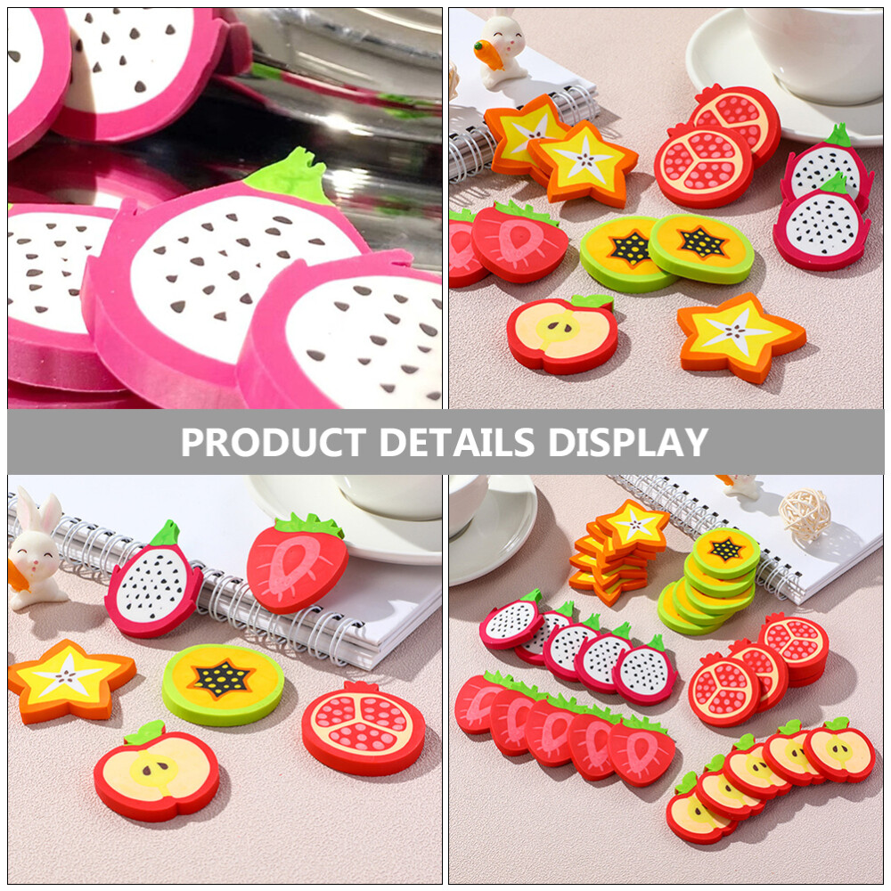Mini Fruit Erasers Cartoon Novelty Christmas Party Favors eBay