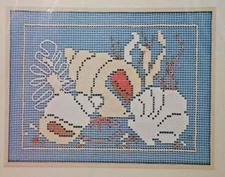 Sea Treasures Net Darning Lace  Craft kit Dimensions 4808    New  