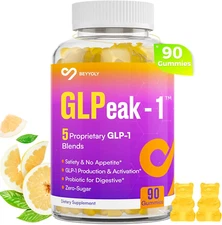 GLP-1 Supplement for Women & Men, Natural GLP-1 Support, 5X Targeted Formula,...