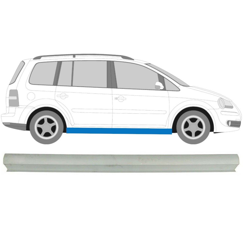 VOLKSWAGEN TOURAN 2003-2010 SILL REPAIR PANEL ROCKER PANEL / RIGHT = LEFT
