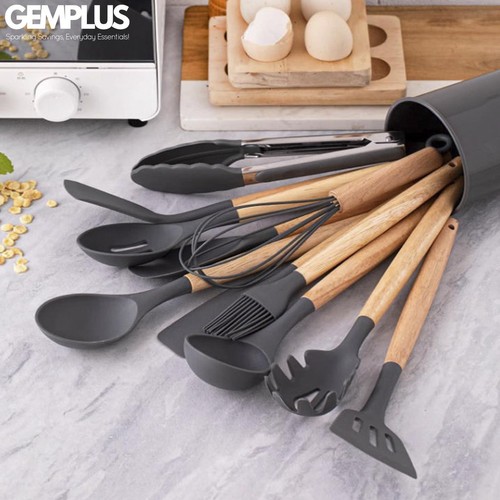 GEM+ | Premium 12-teiliges Koch- & Backutensilien-Set Silikon Antihaft BPA-FREI - Bild 5 von 10