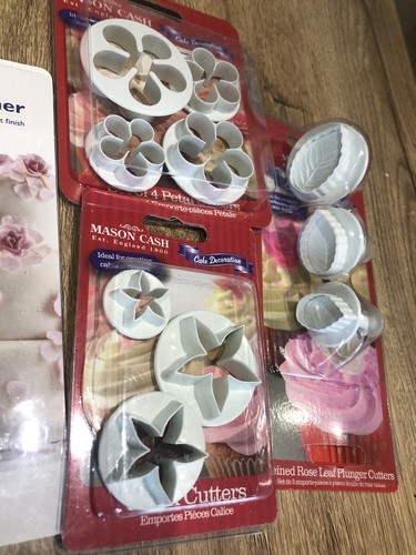 1 Tala Flat Edge Smoother,3 Calyx Cutters,4 Petal Cutters,3 Leaf Cutter, All New - Picture 3 of 3
