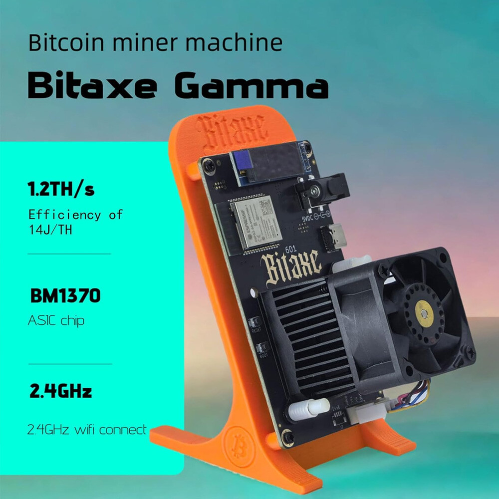 Bitaxe Gamma 601 ASIC ビットコイン マイナー : Bitaxe Gamma 601 bitcoin miner btc  miner Solo Miner