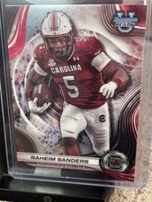 2024 Bowman University Best #81 Raheim Sanders