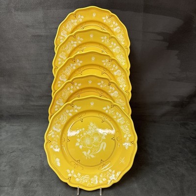 Tiffany & Co Este Ceramiche Set of 5 Dinner Plates - Made in Italy RARE!