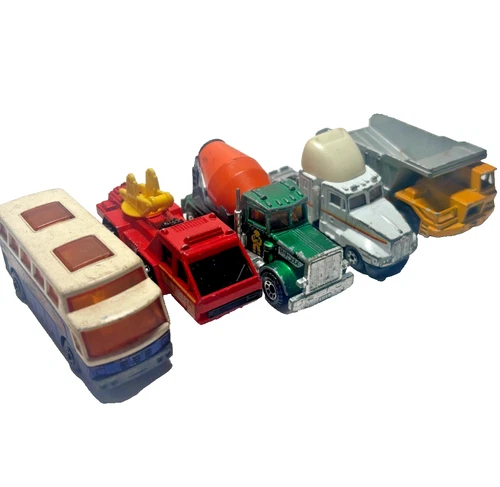 VTG Truck & Bus Mixed Diecast Car Lot 1:64 Scale