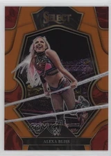 2023 Panini Select WWE Premier Level Orange Prizm 42/49 Alexa Bliss #137 04br