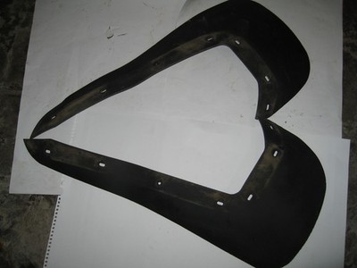 ATV 87-99 Polaris Trail Boss 250 300 325 Rear Mud Flap Splash Guard Fender Flare