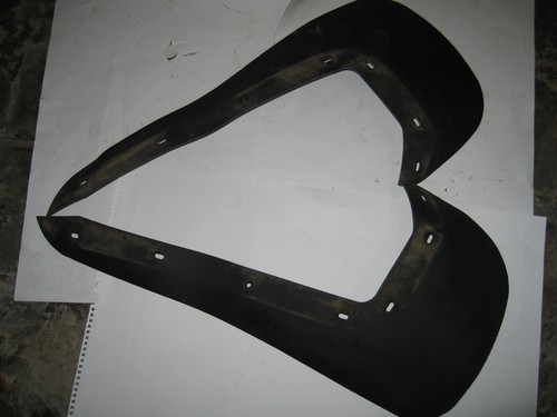 ATV 87-99 Polaris Trail Boss 250 300 325 Rear Mud Flap Splash Guard Fender Flare