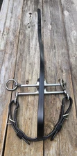 Pelham Low Port Correction Bit Stainless Steel | Horse Bits Western w/ strap