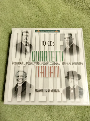 NEW RARE 10 CD Set Quartetti Italiani Italian Composers Quartets Dynamic