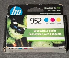Original HP Ink 952 3 Pack Cyan Magenta Yellow Exp. 2025-2026