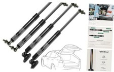Set of 4 Lift Supports Gas Struts Replacement for Toyota Land Hood  Liftgate