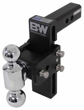 Bw Ts10040b Tow Stow Dual-ball Adjustable Hitch 7 Drop 7 Rise Fits 2 Bw Ts10040b Tow Stow Dual-ball Adjustable Hitch 7 Drop 7 Rise Fits 2