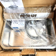 3 Gallon Automatic Water Dispenser for Dogs Pet Bowl Stainless 3/4 GHT  OPEN BOX