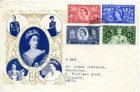 1953 QUEEN'S CORONATION GREAT BRITAIN QE2 ILLUS. FDC WINDSOR CDS PMK Cat £250!