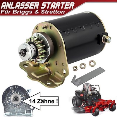 Anlasser passend für Briggs & Stratton Motor 693551 14 Zähne Starter 593934 DHL