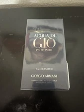 Giorgio Armani Acqua Di Gio Profumo Eau De Parfum Spray For Men 100 ML 3.4 Fl.Oz