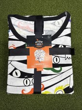 Hyde EEK Women Large Mummy Halloween Family Pajama Set Glow In The Dark