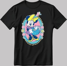 DISNEY MINNIE THE MOUSE BLACK T SHIRT