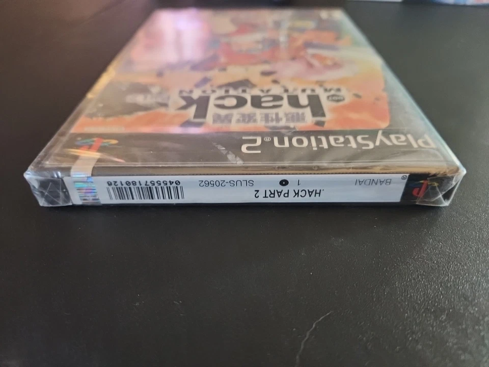 .hack Mutation (PS2 Playstation 2) NEW SEALED BLACK LABEL Y-FOLD W/UPC, MINT - Image 2 of 4