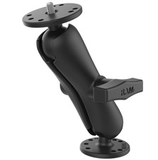 RAM-101AU RAM Mounts C-Size Mounts Double Ball Mount with 1/4"-20 Male Thread