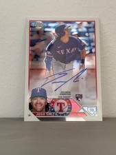2023 Topps Chrome Josh Smith Rookie Auto RC RA-JSM Autograph Card. rookie card picture
