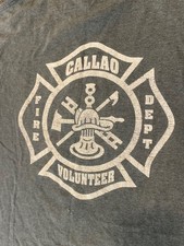Gildan Shirt Men M Gray Callao Virginia Fire Dept Volunteer Graphic Short Sleeve Gildan Shirt Men M Gray Callao Virginia Fire Dept Volunteer Graphic Short Sleeve