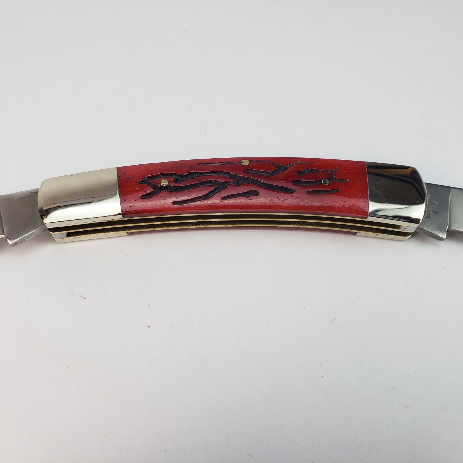 Frost Cutlery 5" 14-177 BDWG 2003   "The President,s Knife"  Master Muskrat  NOS