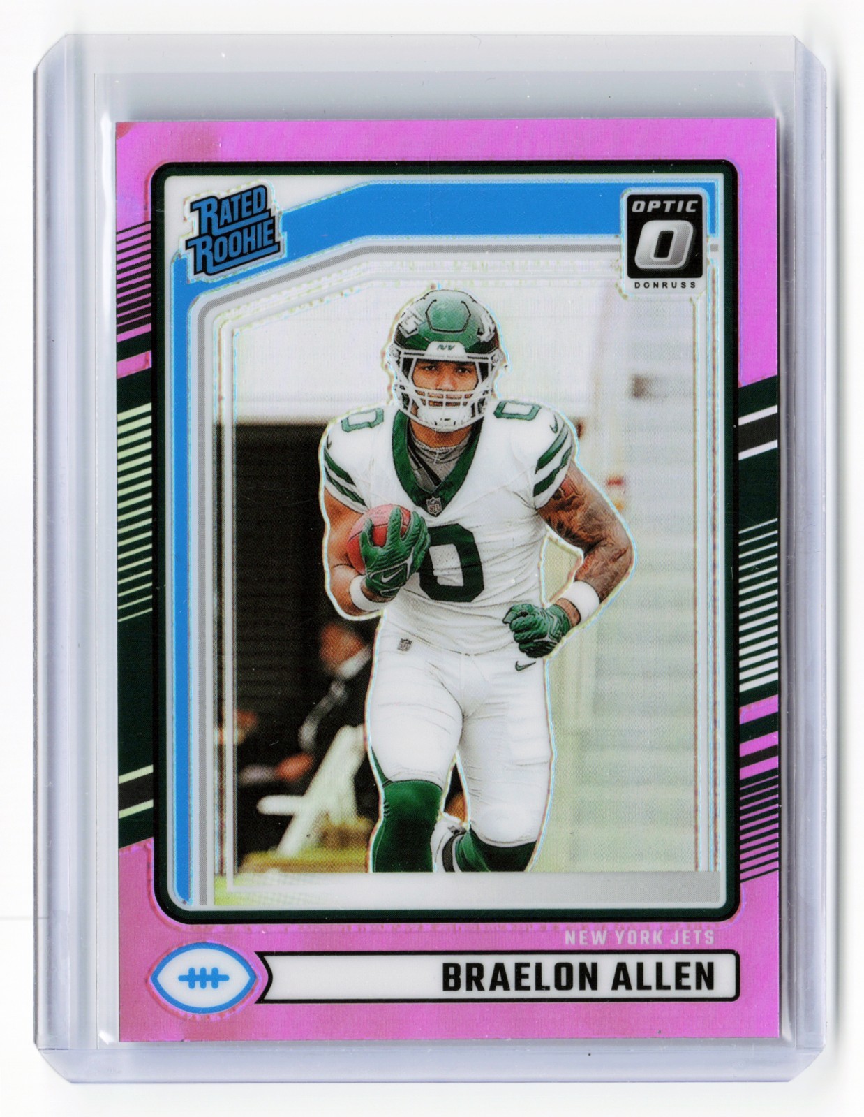 2024 Donruss Optic Preview Braelon Allen #306 Pink Rookie