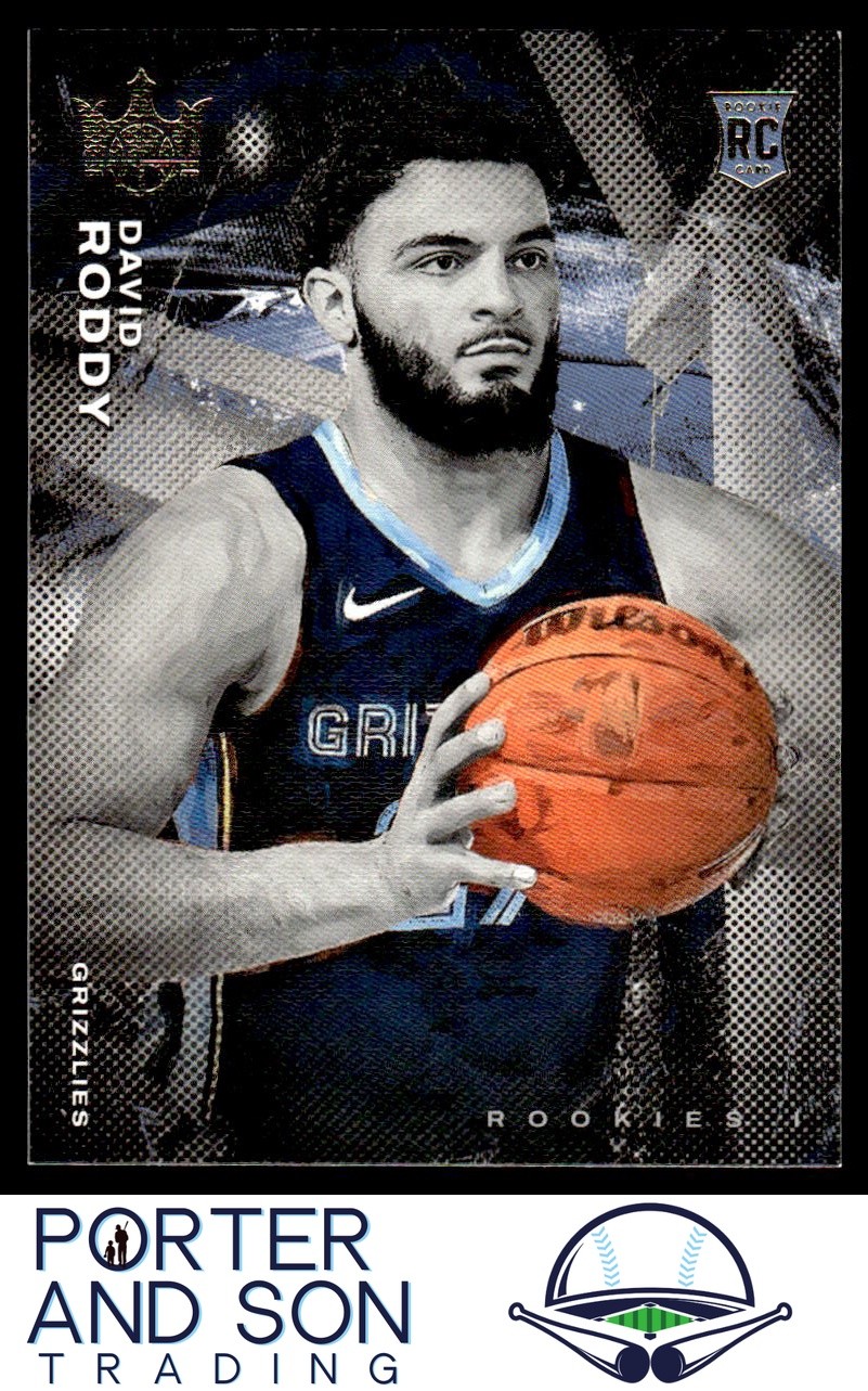 David Roddy RC 2022-23 Panini Court Kings #98 Memphis Grizzlies Basketball Card