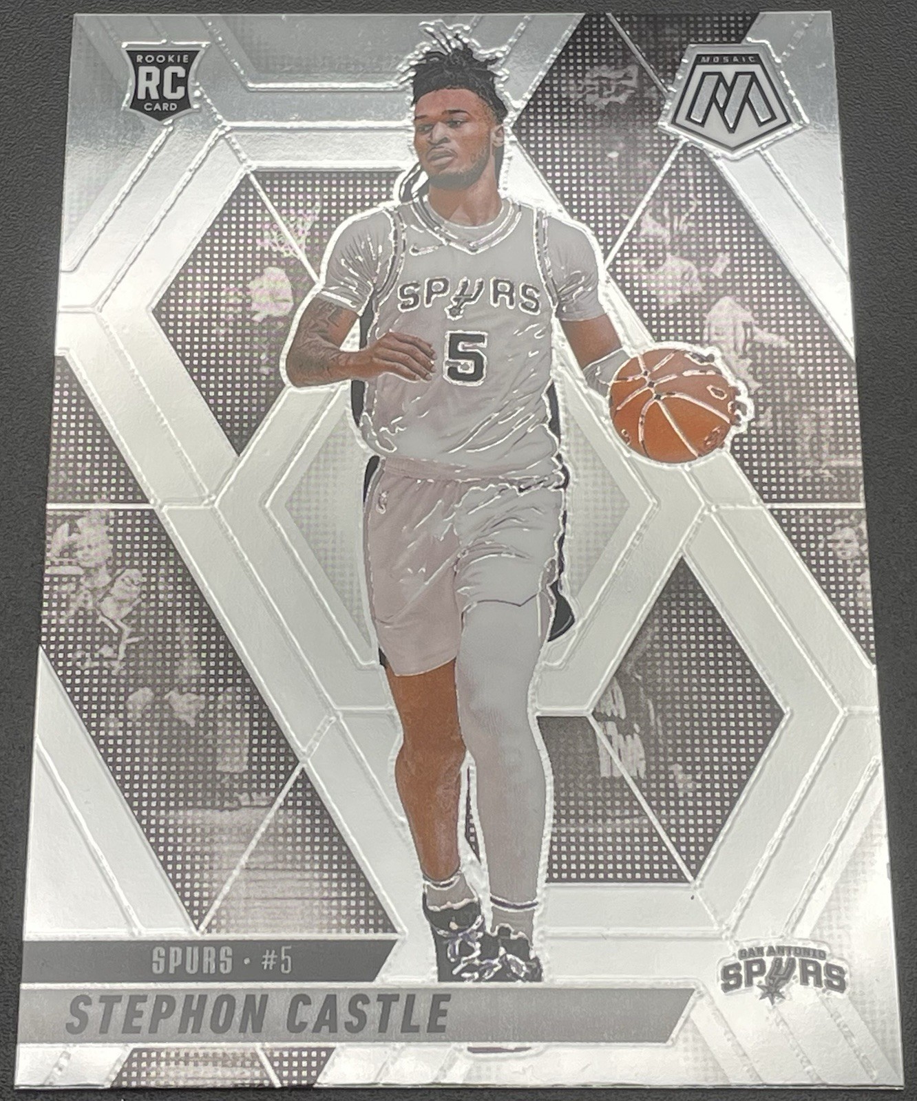 2024 Panini Mosaic - Base #236 Stephon Castle (RC)