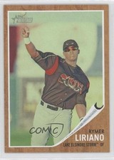 2011 Topps Heritage Minor League Edition Green Tint /620 Rymer Liriano #156 8v2