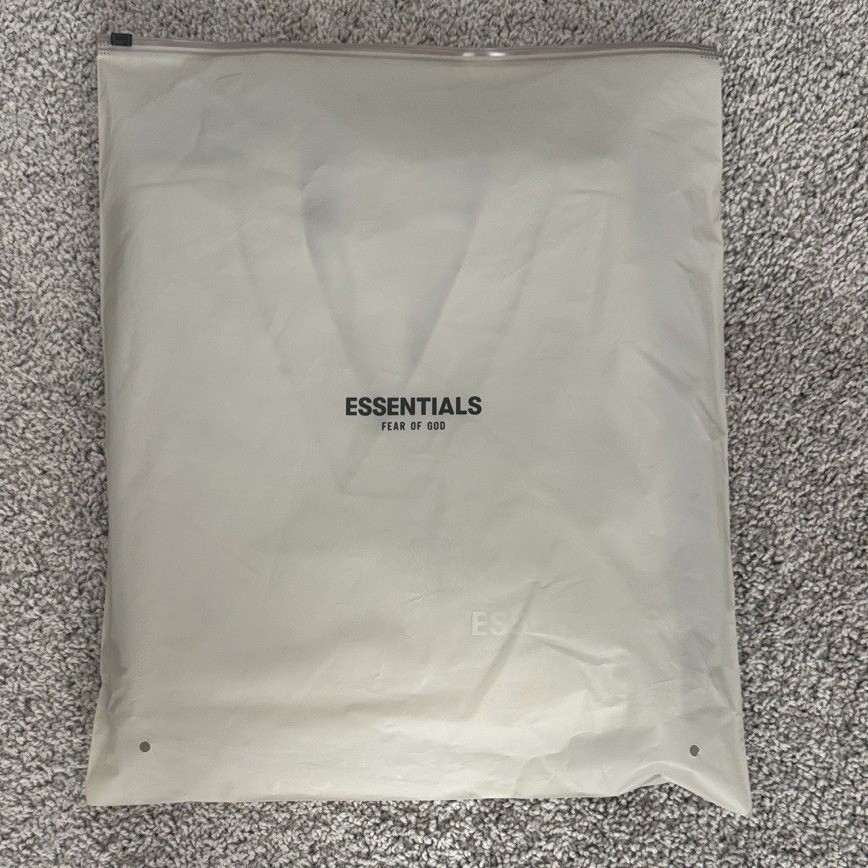 FEAR OF GOD ESSENTIALS Women Tan Sleeveless V Neck Sweatshirt Vest Top Sz Medium thumbnail 13