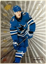 Will Smith Rookie 2024-25 Spx Extended Rookies #158 Silver (RC) San Jose Sharks