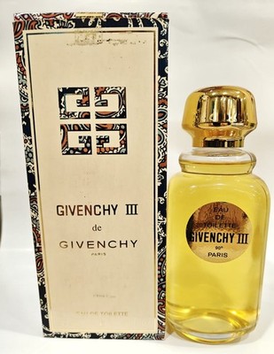 GIVENCHY III   EAU DE TOILETTE  POUR FEMME 240 ML  EDITION VINTAGE PREBARCODE