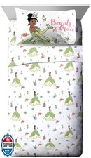 Jay Franco Kids Sheet Cartoon Set with Fitted, Flat Sheets and Pi