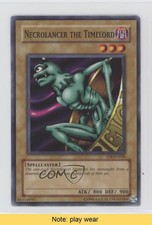 Necrolancer the Timelord YuGiOh Tournament Pack 8 #TP8-EN020 2006 READ 3c7