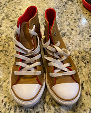 Converse Chuck Taylor All Star High Top Canvas Lace-Up Sneaker Kids US 1