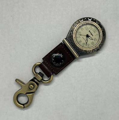 Remington Quartz Pocket Watch W/Belt Hook Thermometer 38-219 - A2