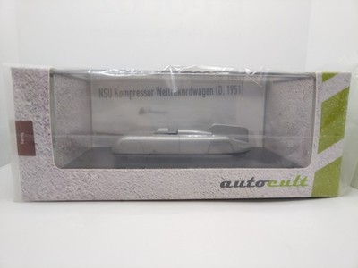 Autocult 1/43 NSU Kompressor Weltrekordwagen 1951. Very Rare! 