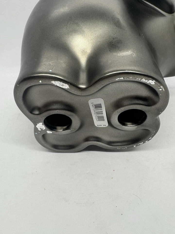 Bath & Body Works Ironstone металлический серый слон 3 фитиля подсвечник - Изображение 3 из 3