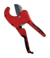 Superior Tool 2-1/2 in. Ratcheting Pipe Cutter 10 in. L Black/Red 1 pc