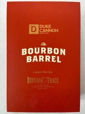 Duke Cannon The Bourbon Barrel Buffalo Trace Soap Solid Cologne Whiskey Jigger