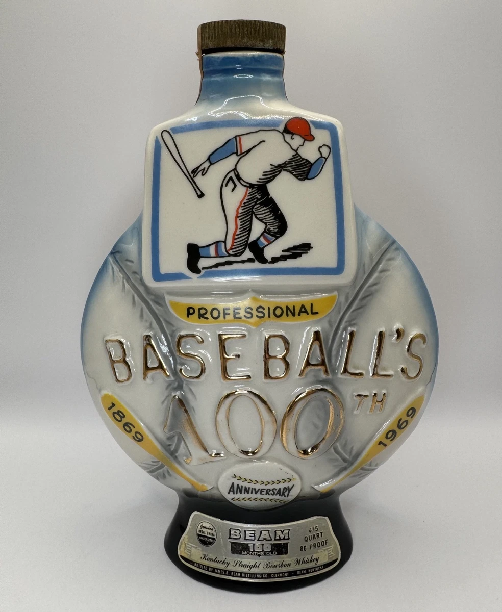 Jim Beam Baseball Decanter In Jim Beam Advertising for sale | eBay