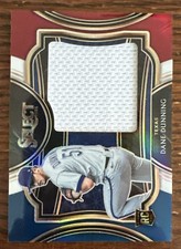 2021 Select Horizontal Rookie Jumbo Swatches Tri-Color Prizm /99 Dane Dunning RC