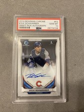2014 Bowman Draft - Chrome Draft Pick Autographs Kyle Schwarber #BCA-KS (AU, RC)
