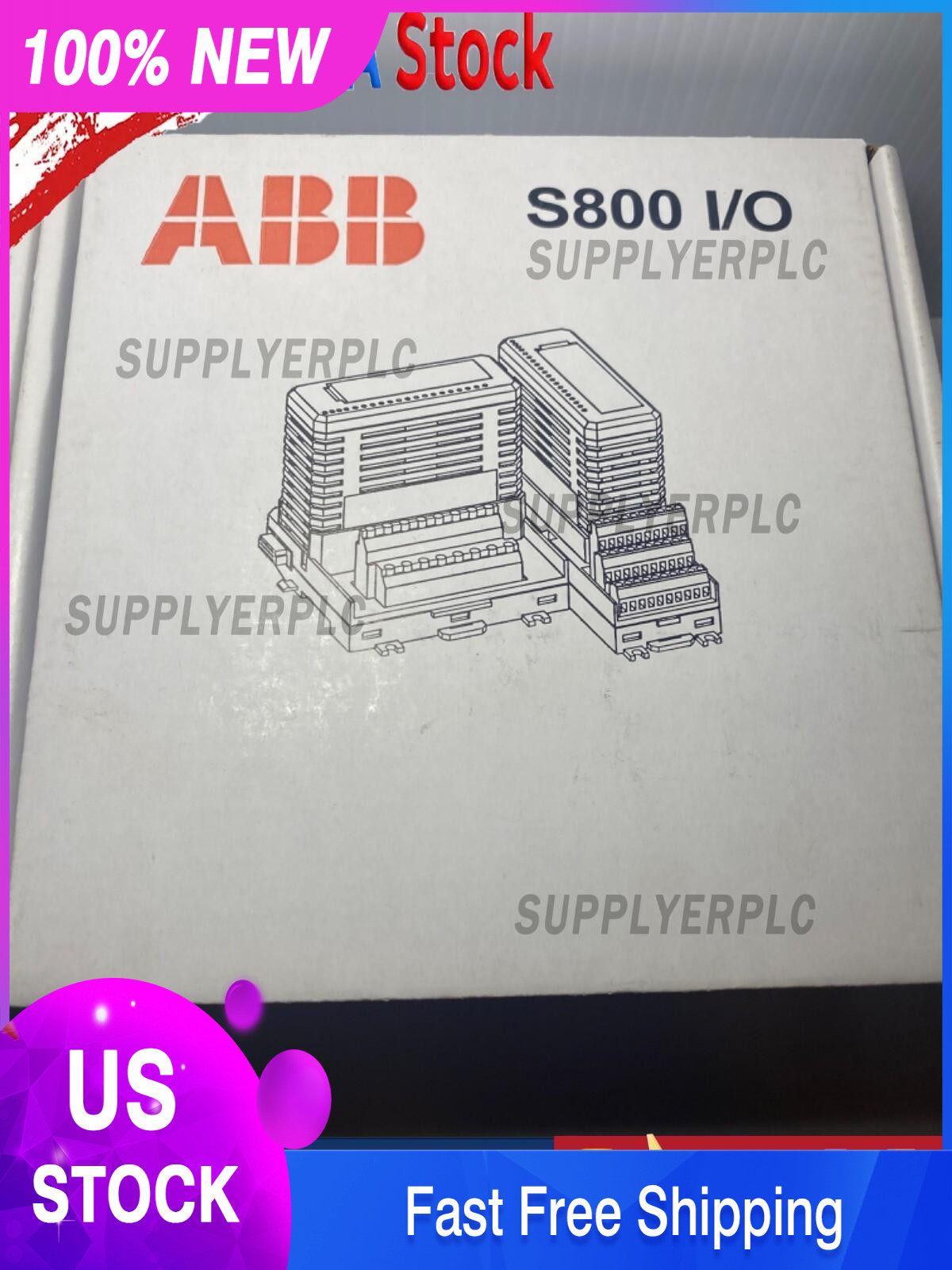 ABB AO815 S800 I/o Analog Input Module 3BSE052605R1 US Free TAX